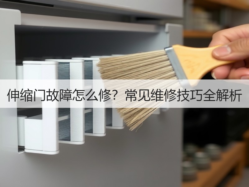 伸缩门故障怎么修？常见维修技巧全解析