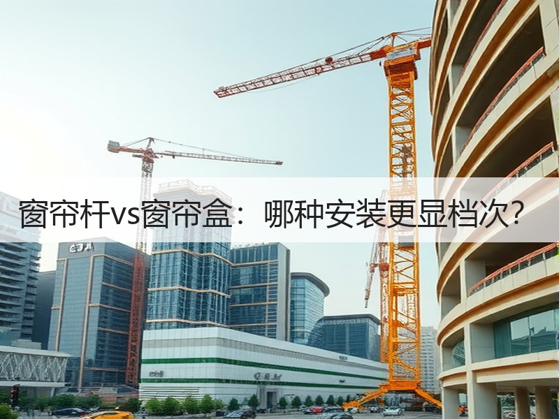 窗帘杆vs窗帘盒：哪种安装更显档次？