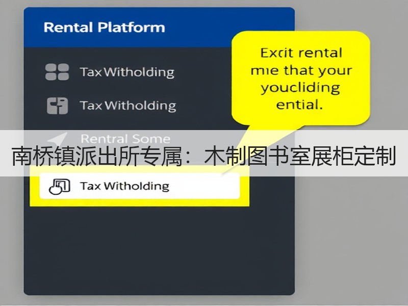 南桥镇派出所专属：木制图书室展柜定制