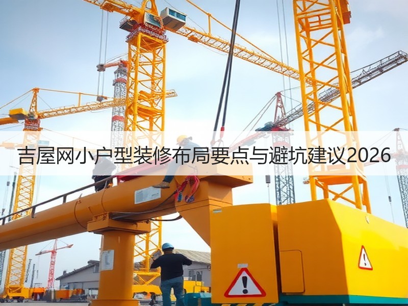 吉屋网小户型装修布局要点与避坑建议2026