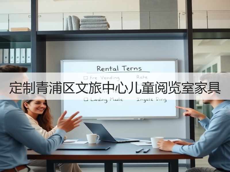 定制青浦区文旅中心儿童阅览室家具