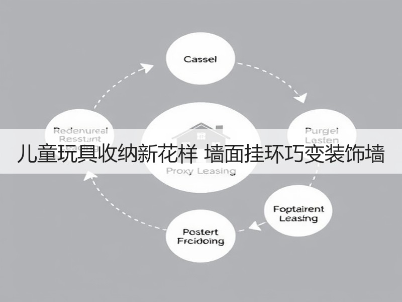 儿童玩具收纳新花样 墙面挂环巧变装饰墙