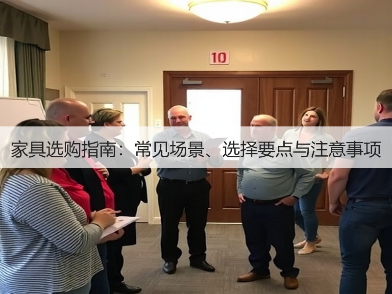 家具选购指南：常见场景、选择要点与注意事项