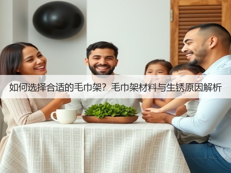 如何选择合适的毛巾架？毛巾架材料与生锈原因解析
