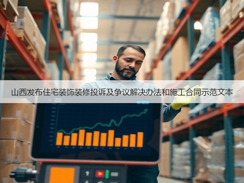 山西发布住宅装饰装修投诉及争议解决办法和施工合同示范文本