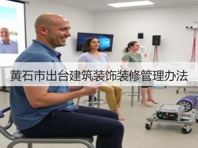 黄石市出台建筑装饰装修管理办法