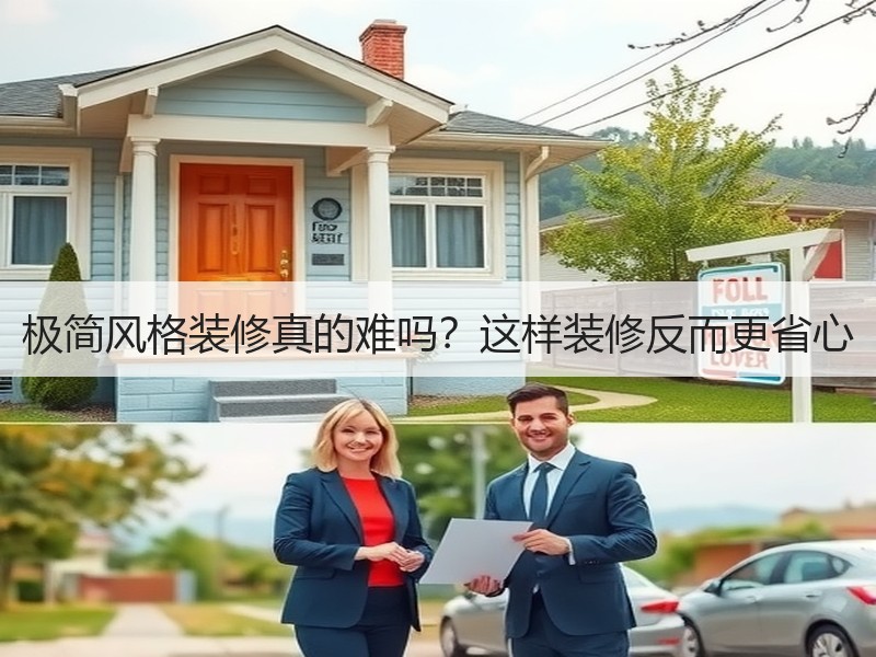 极简风格装修真的难吗？这样装修反而更省心