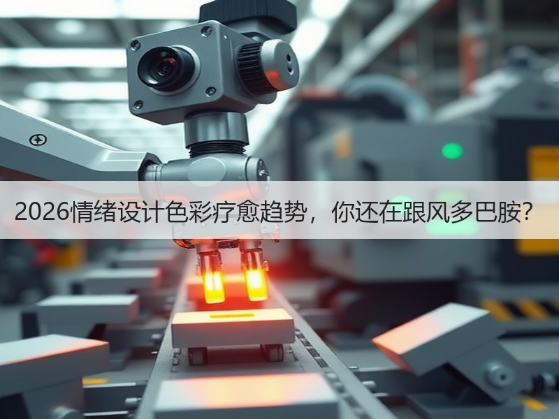 2026情绪设计色彩疗愈趋势，你还在跟风多巴胺？