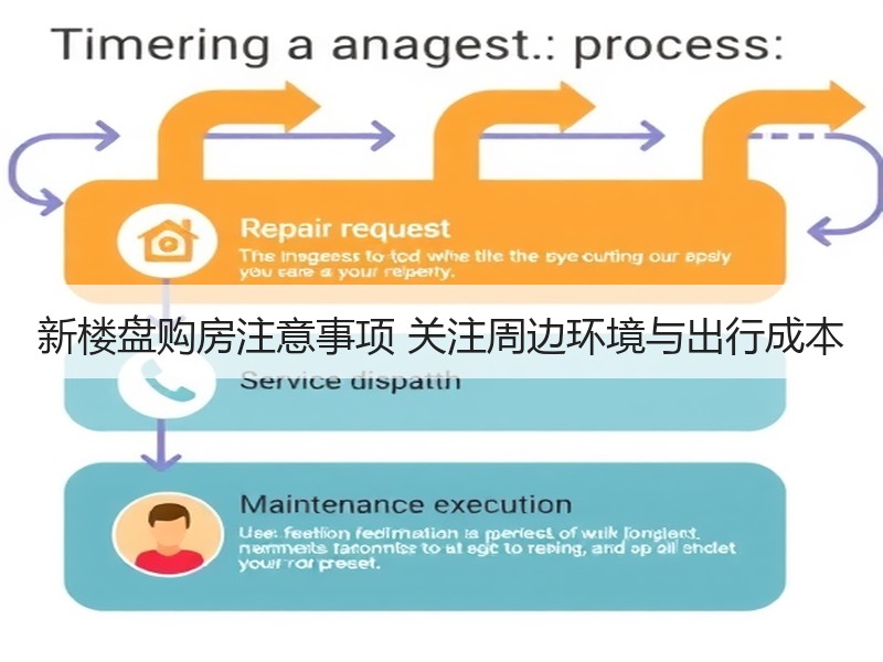 新楼盘购房注意事项 关注周边环境与出行成本