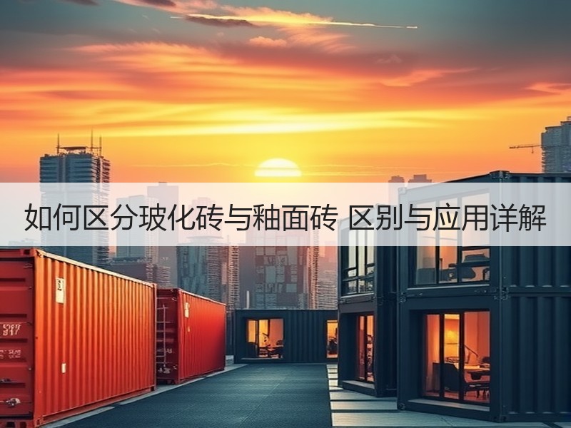 如何区分玻化砖与釉面砖 区别与应用详解