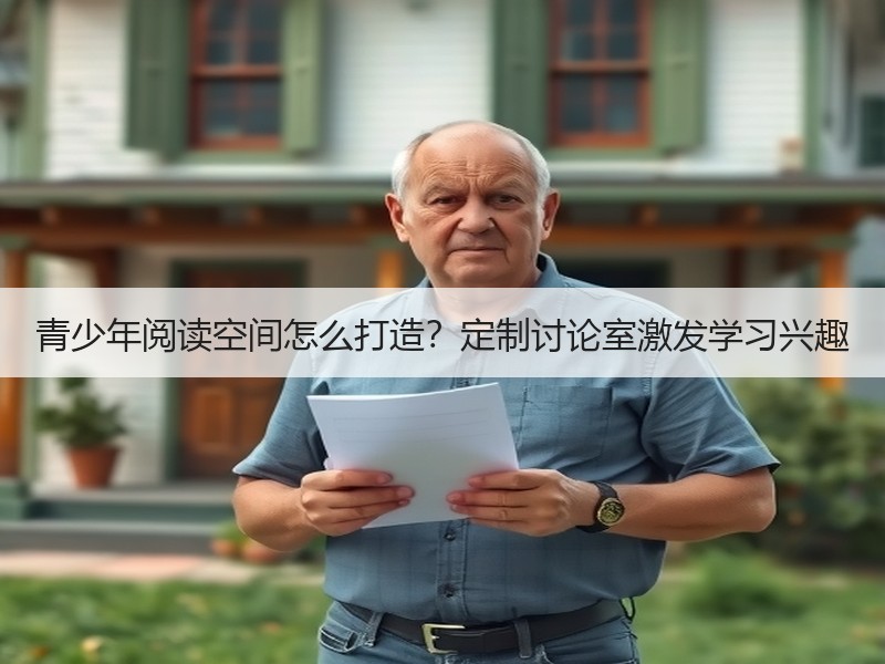 青少年阅读空间怎么打造？定制讨论室激发学习兴趣