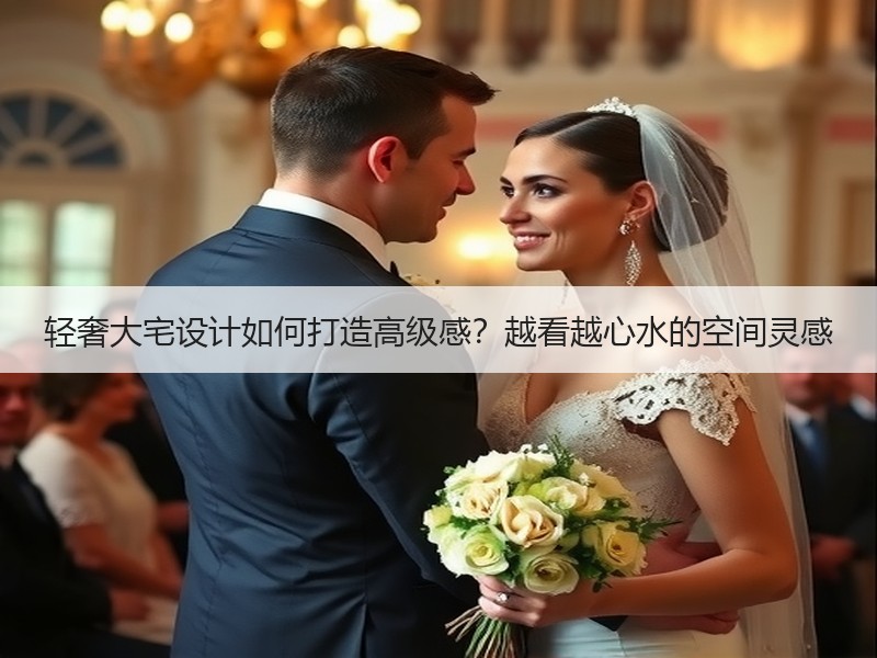 轻奢大宅设计如何打造高级感？越看越心水的空间灵感