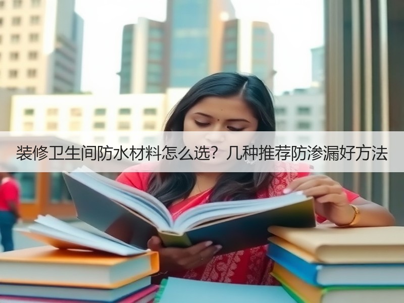装修卫生间防水材料怎么选？几种推荐防渗漏好方法