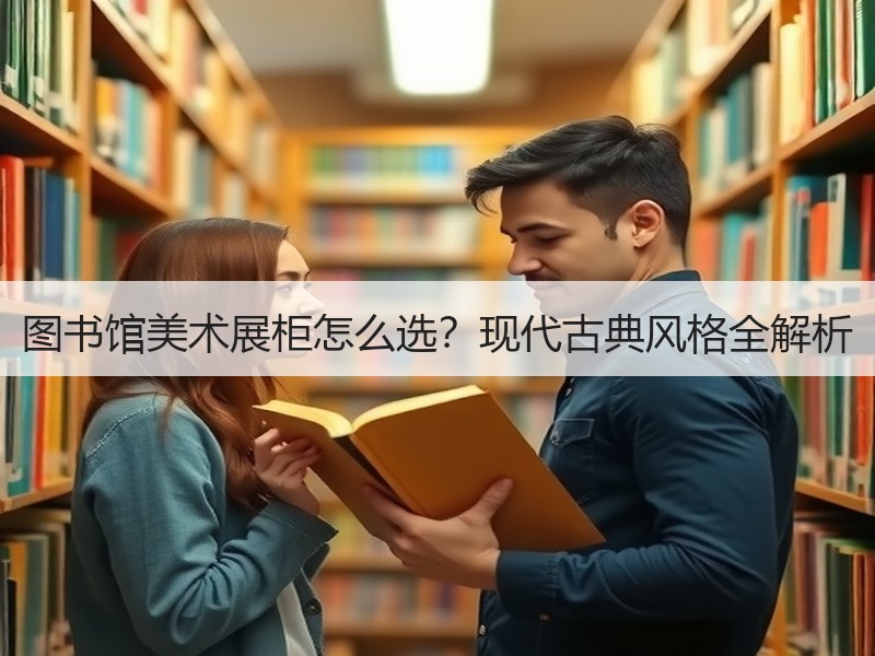 图书馆美术展柜怎么选？现代古典风格全解析