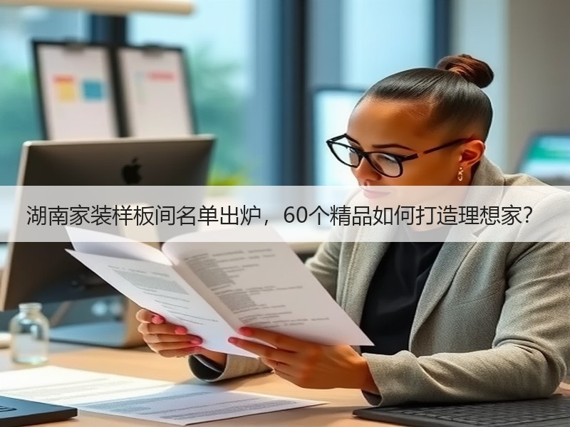 湖南家装样板间名单出炉，60个精品如何打造理想家？