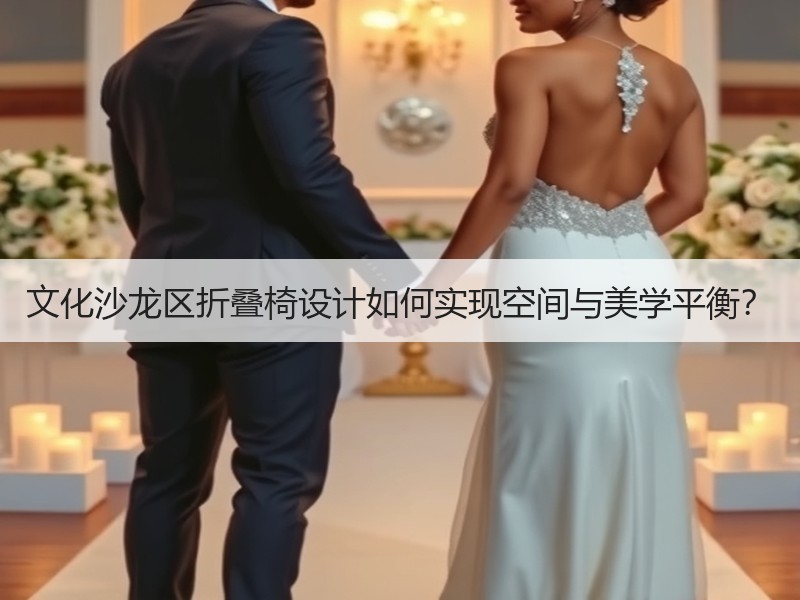 文化沙龙区折叠椅设计如何实现空间与美学平衡？